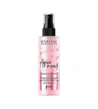 Eveline Cosmetics – Gesichts- und Körperspray Glow & Go Aqua Miracle 4 in 1 - Pink