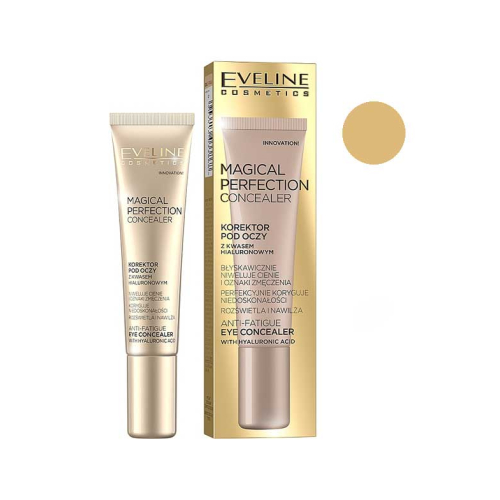 Eveline Cosmetics – Anti-Müdigkeit-Augenringe-Concealer Magical Perfection - 02: A light vanilla