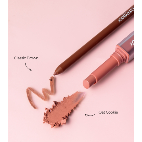 Everybody London - Satin Lipstick Velvet Matte - Oat Cookie