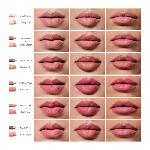 Everybody London - Satin Lipstick Velvet Matte - Pink Beige