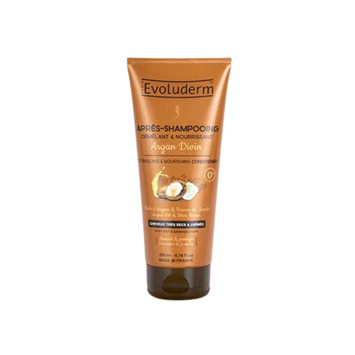 Evoluderm - Pflegender Conditioner Argan Divin 200ml - Sehr trockenes und strapaziertes Haar