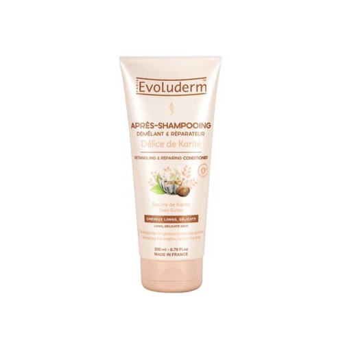 Evoluderm - Reparatur von Conditioner Délice de Karité 200ml - Langes und zartes Haar