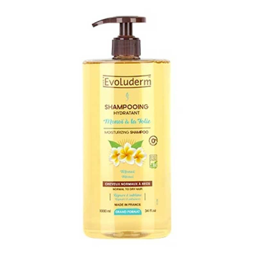Evoluderm - Feuchtigkeitsspendendes Shampoo Monoï à la Folie - 1000ml