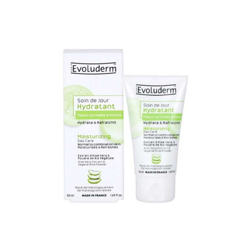 Evoluderm - Feuchtigkeitsspendende Gesichtscreme 50ml - Normal bis Mischhaut