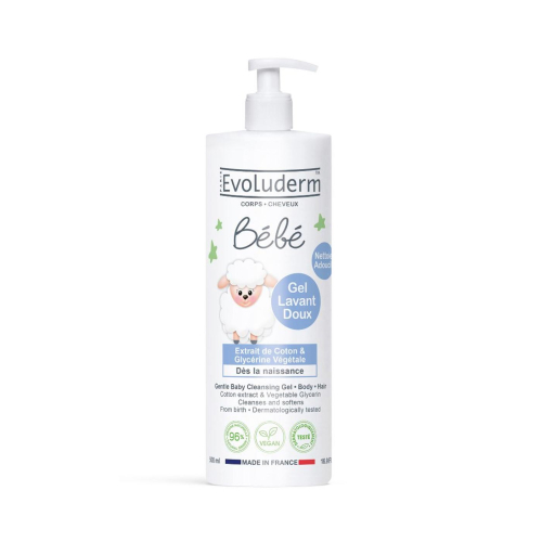Evoluderm - Sanftes Badegel für Babys - 500ml