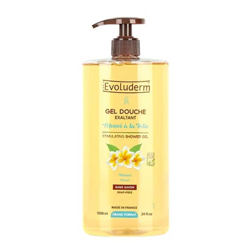 Evoluderm - Stimulierendes Duschgel - Monoï a la Folie - 1000ml