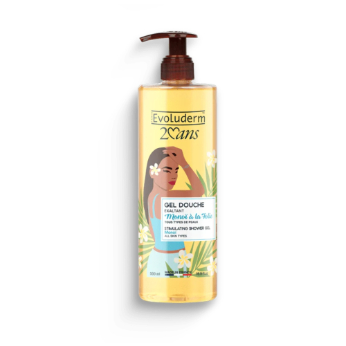 Evoluderm - Stimulierendes Duschgel - Monoï a la Folie - 500ml