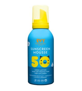 Evy Technology - Sonnencreme für Kinder Sunscreen Mousse SPF 50 150ml