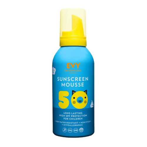 Evy Technology - Sonnencreme für Kinder Sunscreen Mousse SPF 50 150ml