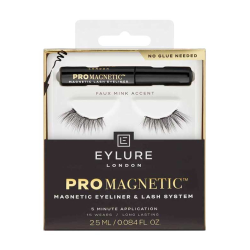 Eylure - Pro Magnetic Magnetische falsche Wimpern mit eyeliner - Faux Mink Accent