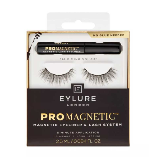 Eylure - Pro Magnetic Magnetische falsche Wimpern mit eyeliner - Faux Mink Volume