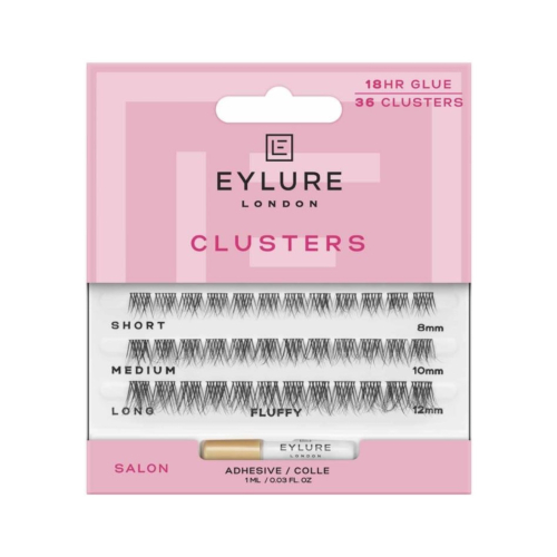 Eylure – Einzelne falsche Wimpern Clusters - Fluffy