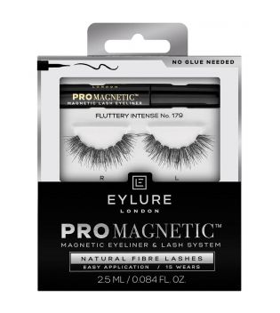 Eylure – Magnetische künstliche Wimpern mit Eyeliner Pro Magnetic - Fluttery Intense 179
