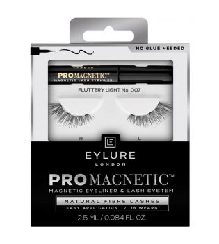 Eylure – Magnetische künstliche Wimpern mit Eyeliner Pro Magnetic - Fluttery Light 007