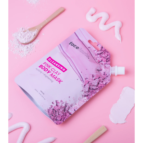 Face Facts – Reinigende Körpermaske – Rosa Tonerde