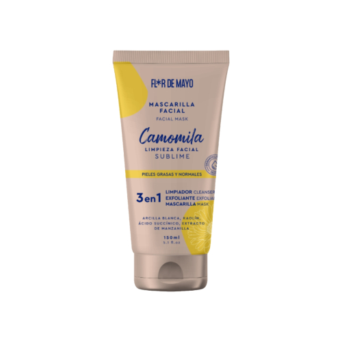 Flor de Mayo – 3-in-1-Gesichtsmaske Camomila