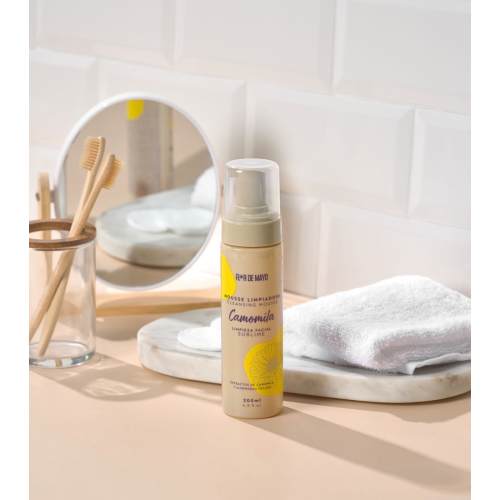 Flor de Mayo – Erhabenes Gesichtsreinigungsmousse mit Kamille