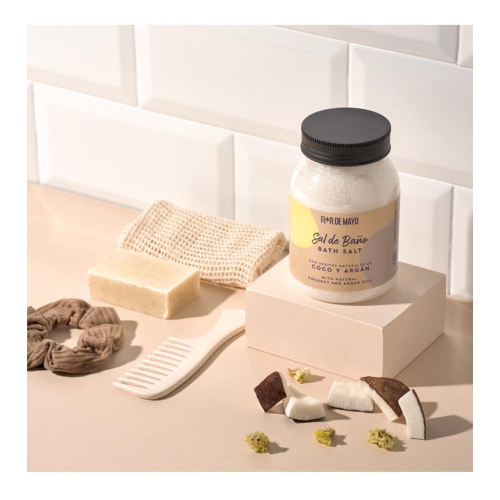 Flor de Mayo - Badesalz - Kokosnuss und Argan