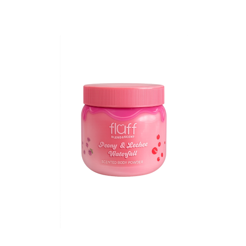 Fluff - *Blend & Scent* - Körperpuder - Peony & Lechee Waterfall