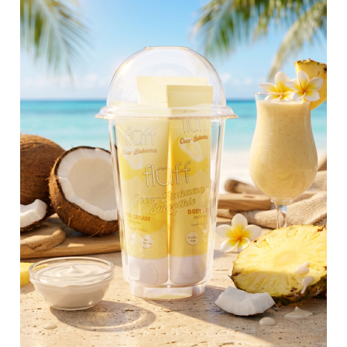 Fluff - *Blend & Scent* - Set zur Körperpflege - Coco-Bahama Smoothie