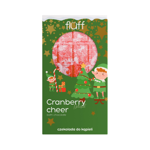 Fluff – Schokoladen-Badebombe – Cranberry Cheer