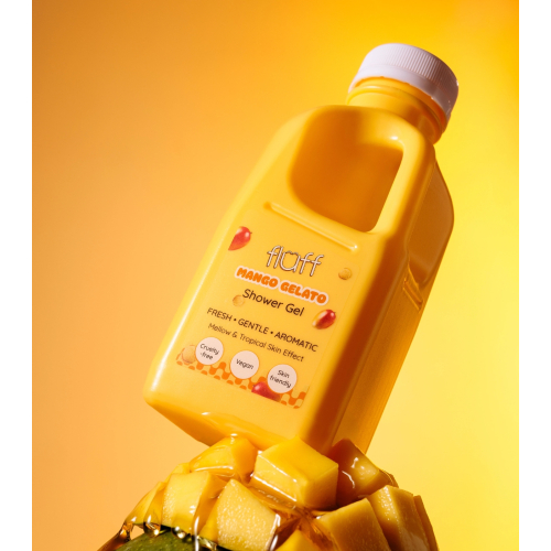 Fluff - Sanftes Duschgel - Mango Gelato