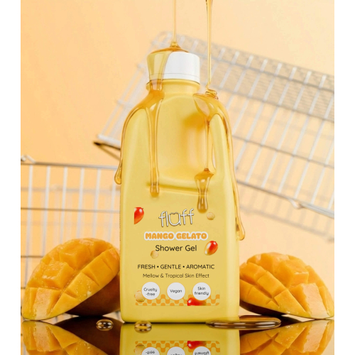 Fluff - Sanftes Duschgel - Mango Gelato