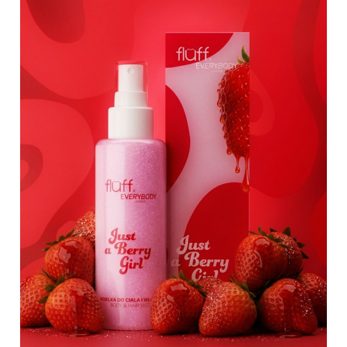 Fluff - *Everybody London x Fluff* - Körper- und Haarspray Just a Berry Girl
