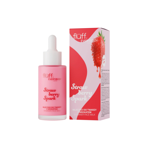 Fluff - *Everybody London x Fluff* - Glitter Face Milk Strawberry Spark