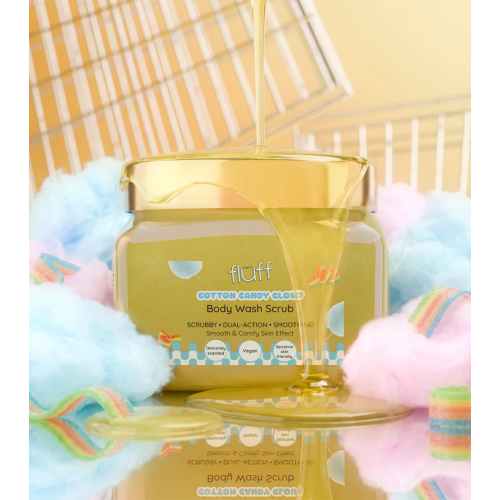 Fluff - Körperpeeling - Cotton Candy Cloud