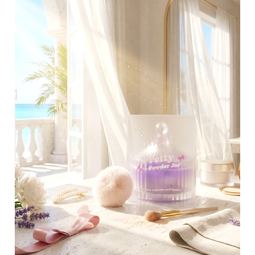 Fluff - Flasche für Puder Pretty Powder Jar