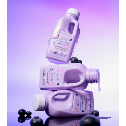 Fluff - Sanftes Duschgel - Blueberry Mochi