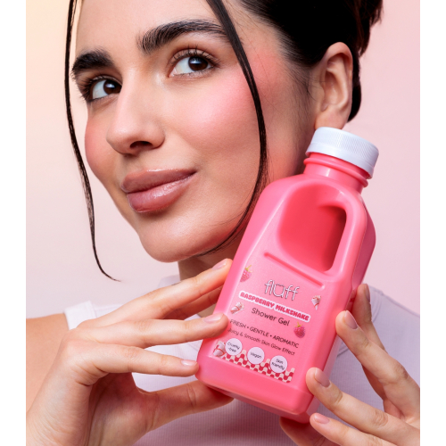 Fluff - Sanftes Duschgel - Raspberry Milkshake