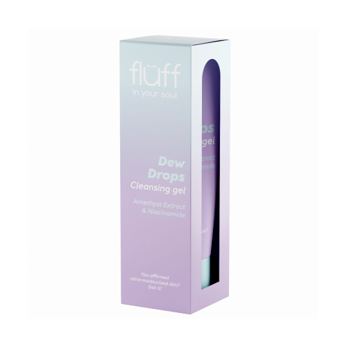 Fluff - *In Your Soul* – Gesichtsreinigungsgel mit Amethyst-Extrakt und Niacinamid Dew Drops