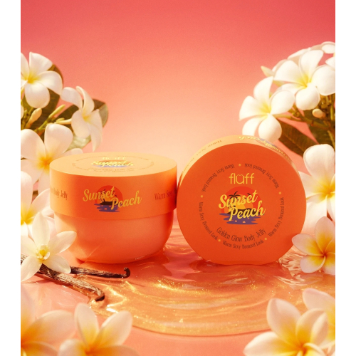 Fluff - *Glowy* - Körpergel Jelly - Sunset Peach