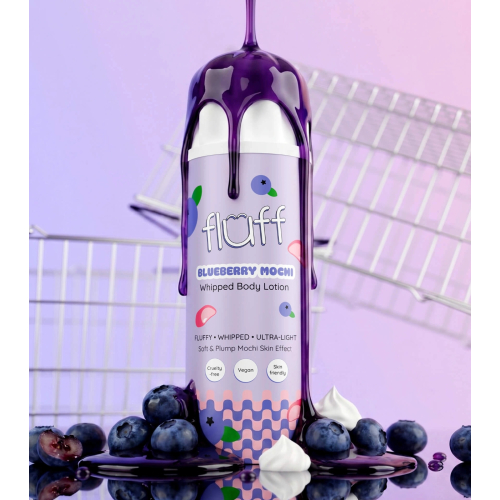 Fluff - Cremige Körperlotion - Blueberry Mochi