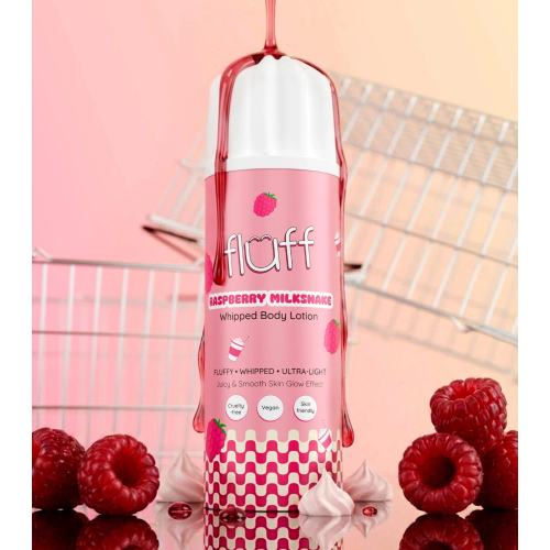 Fluff - Cremige Körperlotion - Raspberry Milkshake