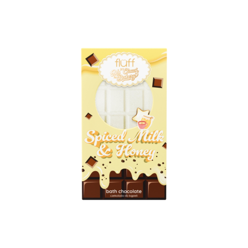 Fluff - *Ms Claus Bakery* - Badebombe Bath Chocolate - Spiced Milk & Honey