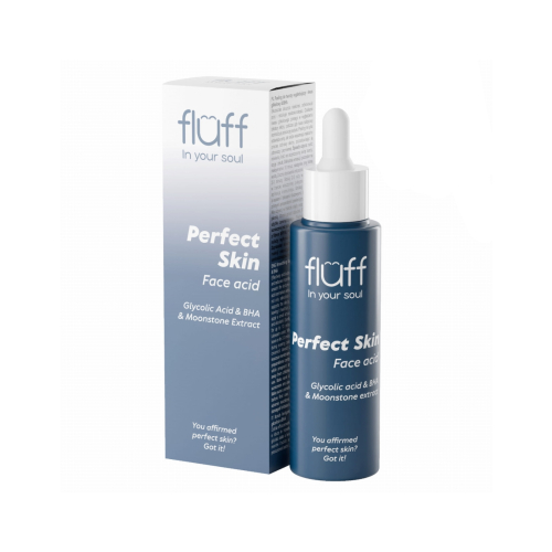 Fluff - *In Your Soul* – Glättendes Gesichtspeeling mit Glykolsäure und BHA Perfect Skin