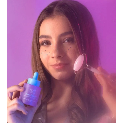 Fluff - *In Your Soul* – Feuchtigkeitsspendendes Gesichtsserum mit Amethyst-Extrakt und Niacinamid Dew Drops