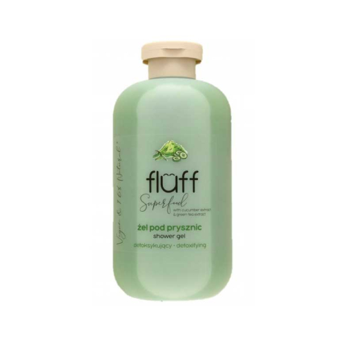 Fluff - *Superfood* - Detox-Duschgel - Gurke und grüner Tee