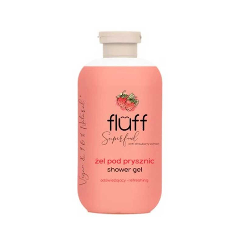 Fluff - *Superfood* - Erfrischendes Duschgel - Erdbeere