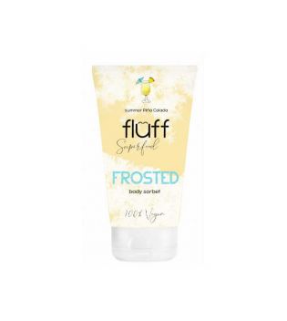 Fluff - *Superfood* - Feuchtigkeitsspendendes Körpersorbet Frosted - Sommerliche Piña Colada