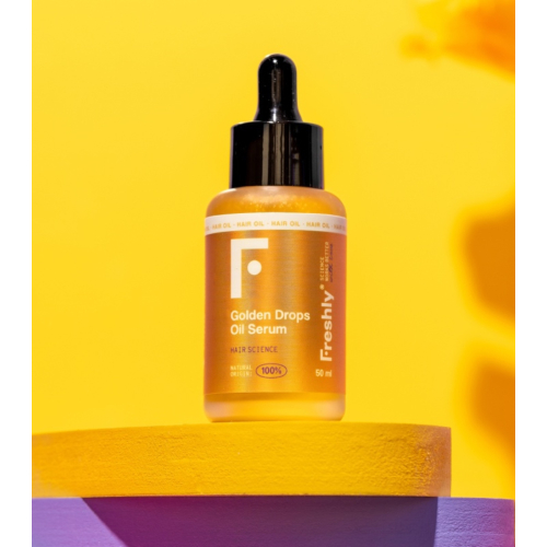 Freshly Cosmetics - Haaröl Golden Drops Oil Serum