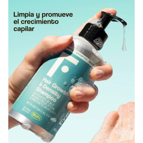 Freshly Cosmetics  - Anti-Haarausfall-Shampoo ohne Rebound-Effekt Hair Growth & Density Shampoo