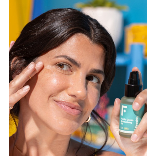 Freshly Cosmetics – Feuchtigkeitsspendende Gel-Gesichtscreme Pacific Ocean – Mischhaut und fettige Haut