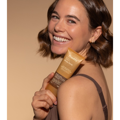 Freshly Cosmetics - Körperpeeling Golden Radiance