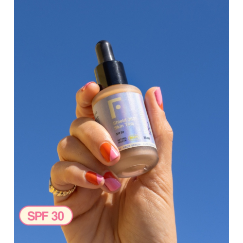 Freshly Cosmetics – Getöntes Serum Shield 360 Skin Tint SPF30 – Klar