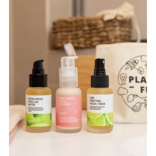 Freshly Cosmetics - Gesichtsreinigungsset in Reisegröße Mini Cleanser Trio