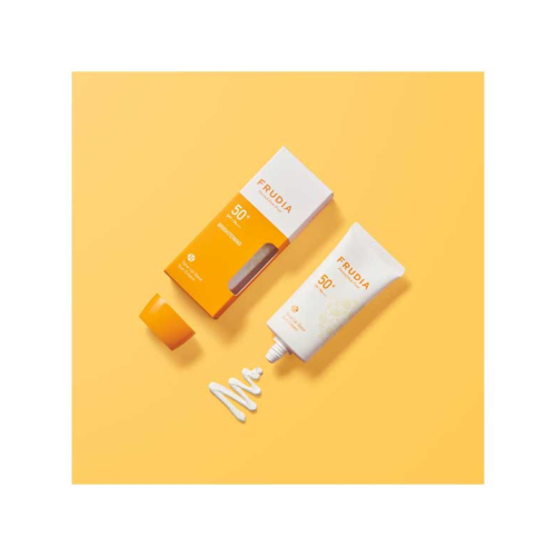 Frudia – Aufhellender Sonnenschutz für das Gesicht SPF50+ Tone Up Base